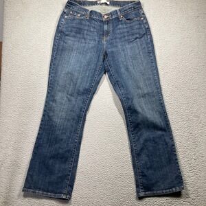 Levi's 529 Bootcut Jeans Womens 14M 32x31 Blue Medium Wash Mid Rise Denim Flare